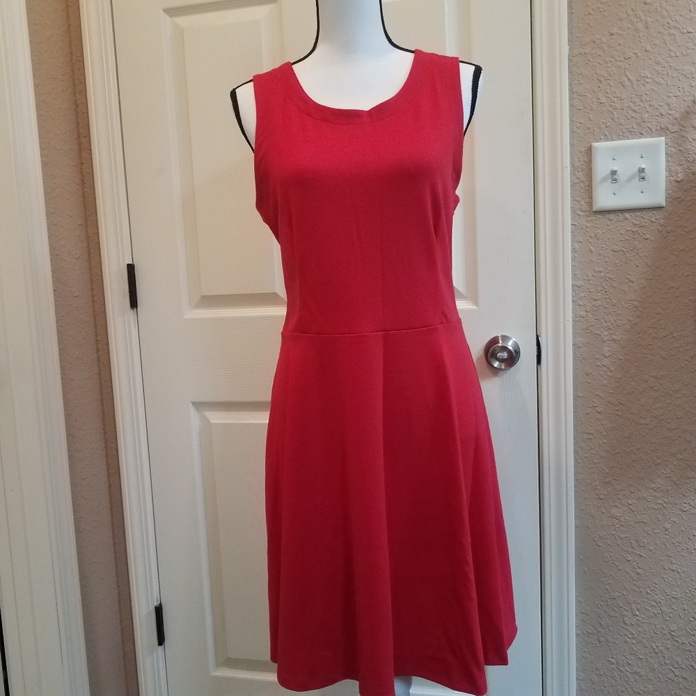 Old Navy Red Sleeveless Dress